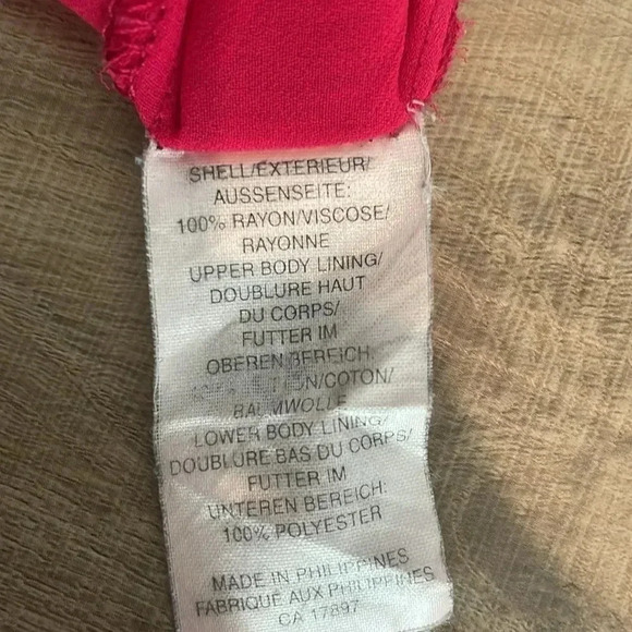 Hot pink Gap size 4 dress with spaghetti straps - Picture 5 of 8